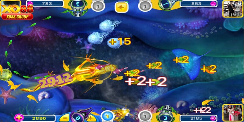 Hình ảnh sắc nét trong game Bắn cá 5 sao